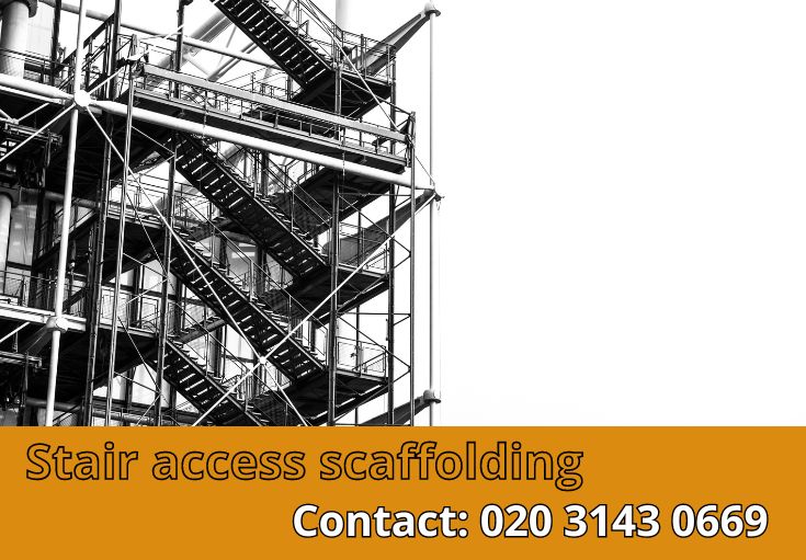 Stair Access Scaffolding Highbury